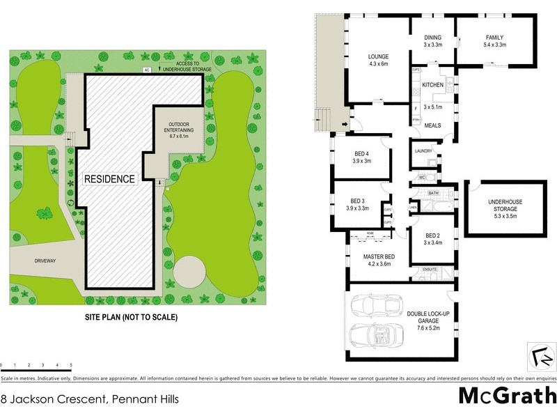 8 Jackson Crescent, Pennant Hills NSW 2120 Floorplan