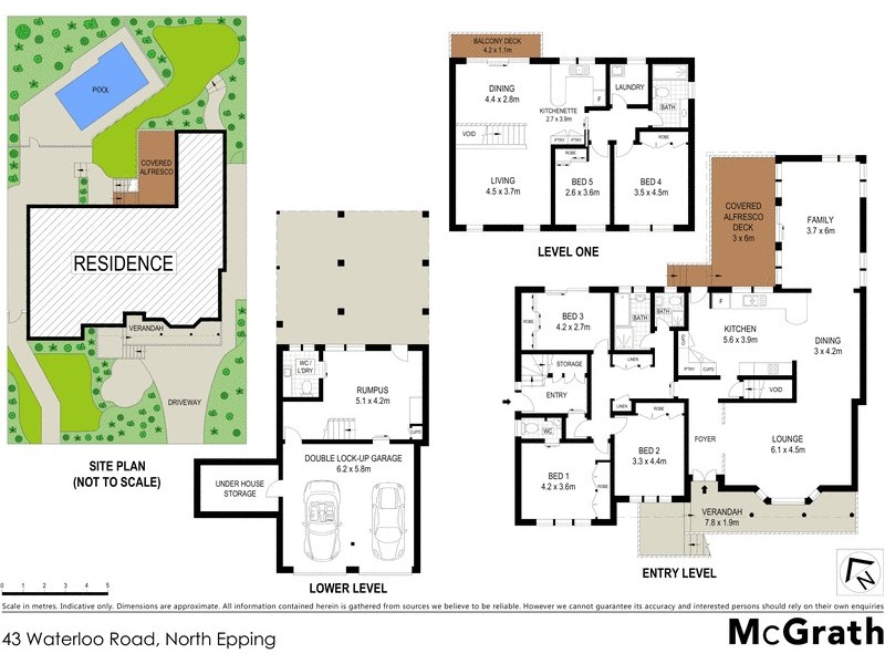 43 Waterloo Road, North Epping NSW 2121 Floorplan