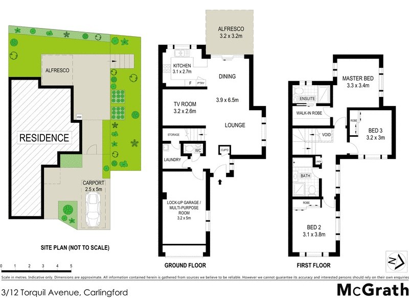 3/12 Torquil Avenue, Carlingford NSW 2118 Floorplan
