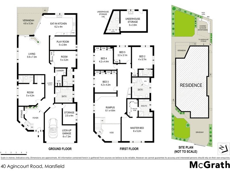 40 Agincourt Road, Marsfield NSW 2122 Floorplan