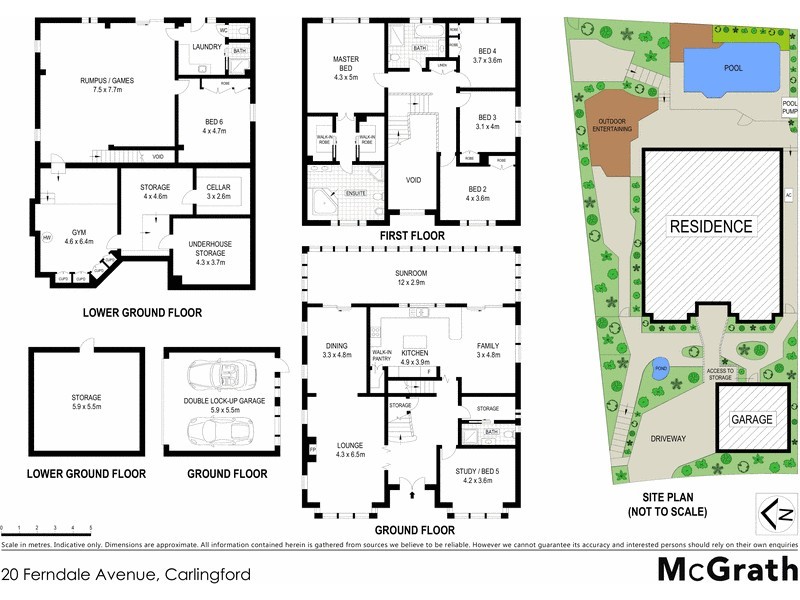 20 Ferndale Avenue, Carlingford NSW 2118 Floorplan