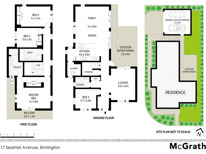 17 Seamist Avenue, Ermington NSW 2115 Floorplan