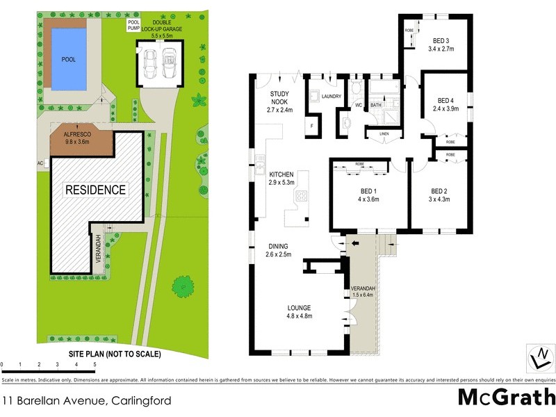 11 Barellan Avenue, Carlingford NSW 2118 Floorplan