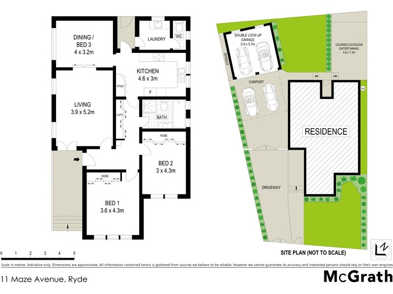 11 Maze Avenue, Ryde NSW 2112 Floorplan