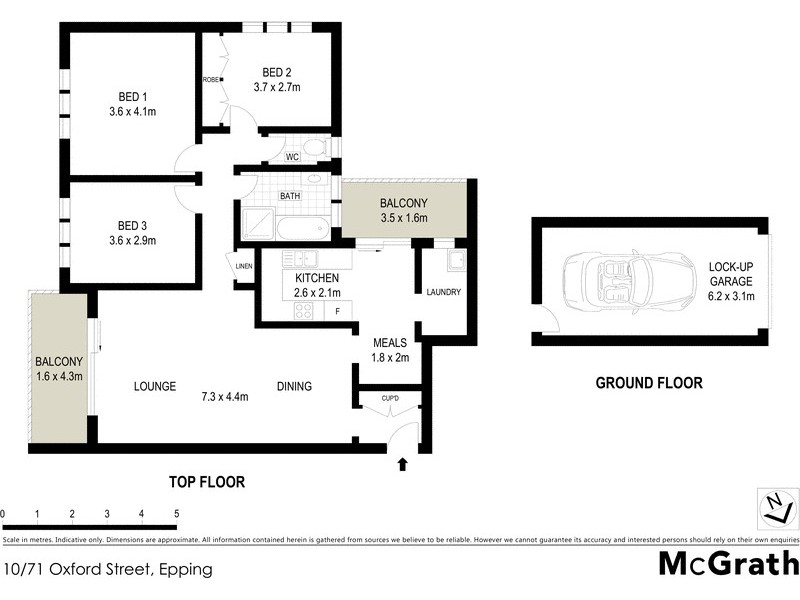 10/71 Oxford Street, Epping NSW 2121 Floorplan