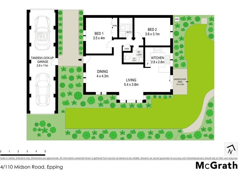 4/110 Midson Road, Epping NSW 2121 Floorplan