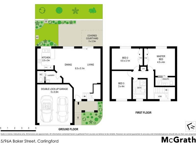 5/96A Baker Street, Carlingford NSW 2118 Floorplan