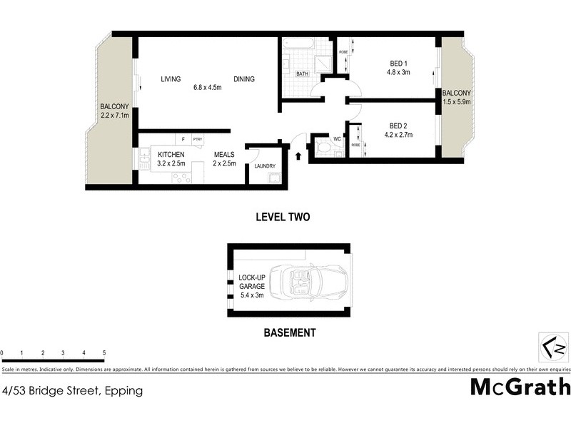 4/53 Bridge Street, Epping NSW 2121 Floorplan