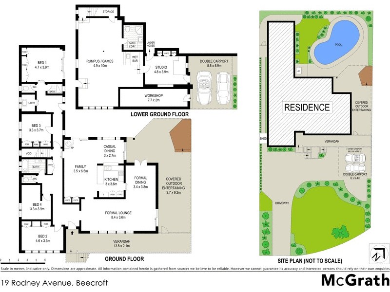 19 Rodney Avenue, Beecroft NSW 2119 Floorplan