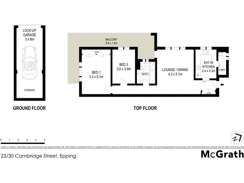 23/30 Cambridge Street, Epping NSW 2121 Floorplan