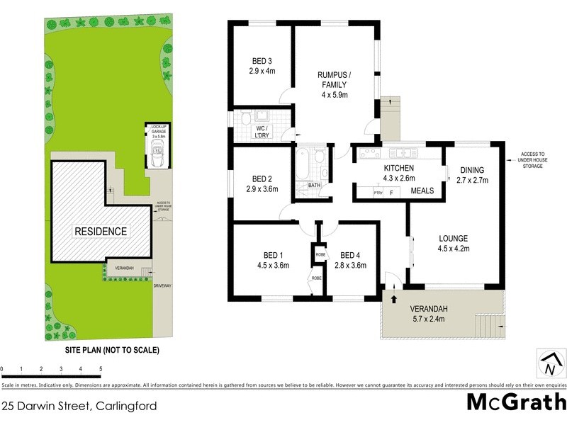 25 Darwin Street, Carlingford NSW 2118 Floorplan