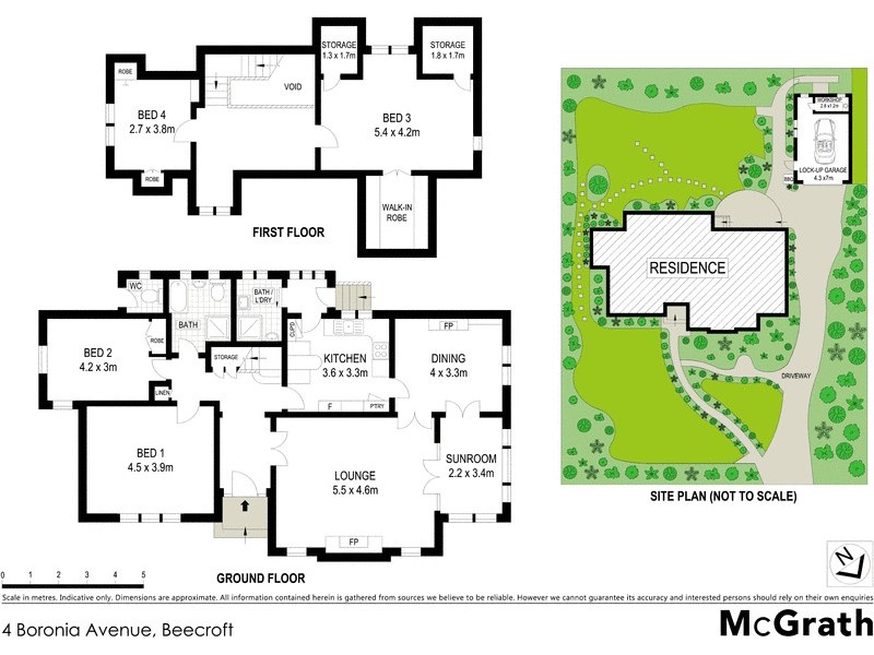 4 Boronia Avenue, Beecroft NSW 2119 Floorplan
