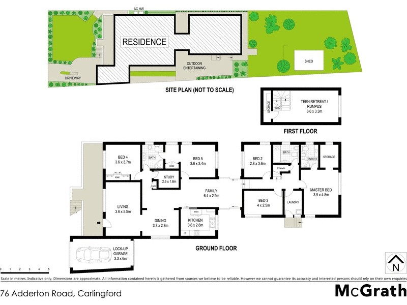 76 Adderton Road, Carlingford NSW 2118 Floorplan