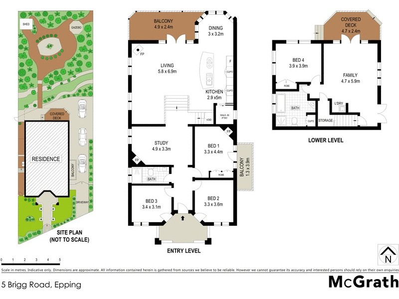 5 Brigg Road, Epping NSW 2121 Floorplan