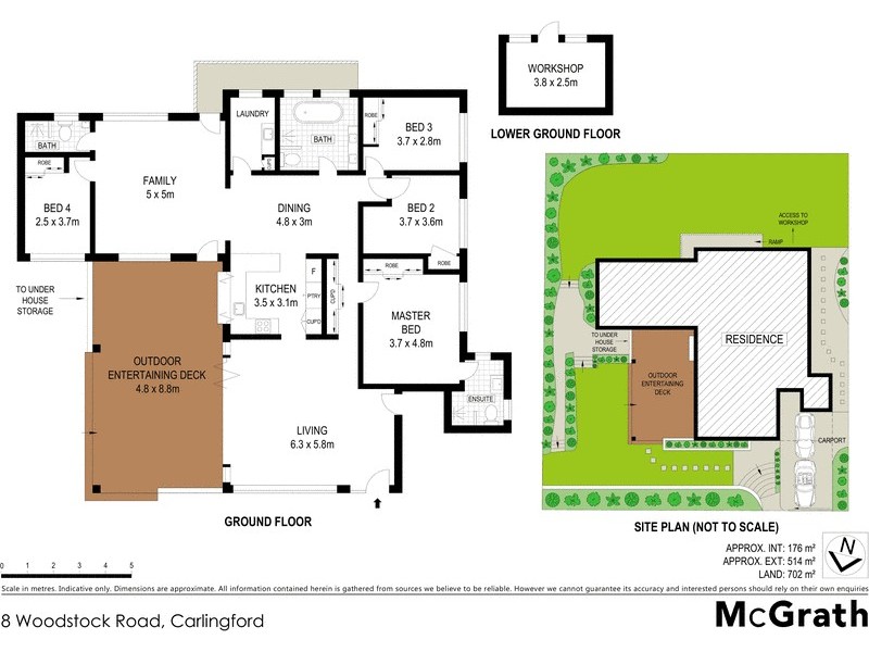 8 Woodstock Road, Carlingford NSW 2118 Floorplan
