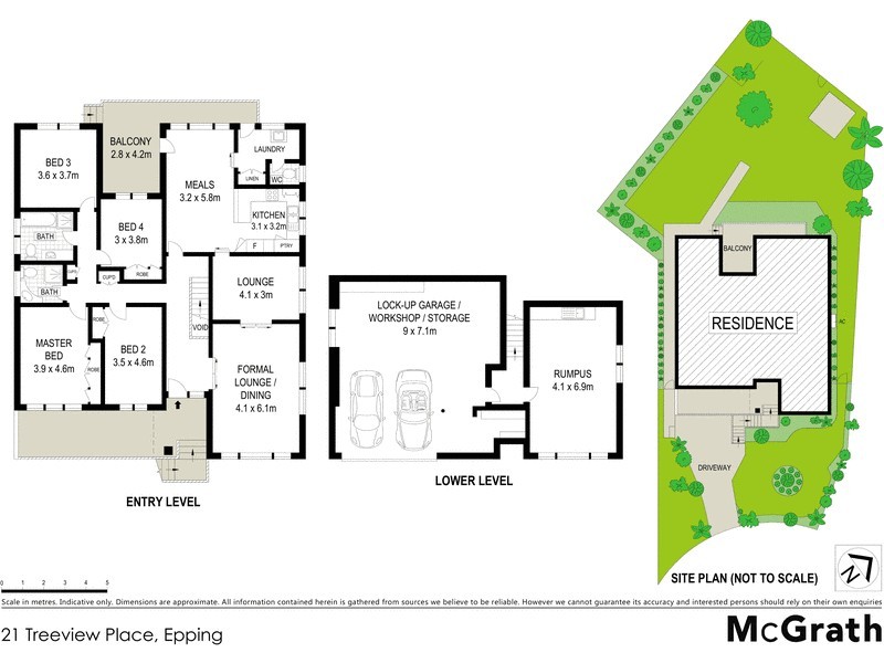21 Treeview Place, Epping NSW 2121 Floorplan