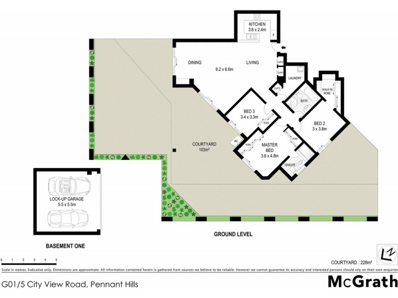 G01/5 City View Road, Pennant Hills NSW 2120 Floorplan