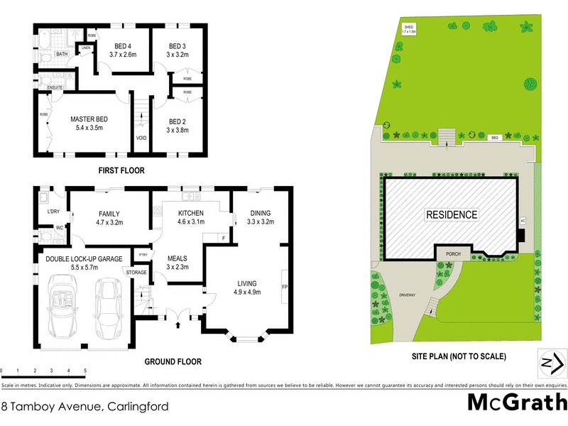 8 Tamboy Avenue, Carlingford NSW 2118 Floorplan