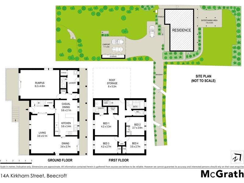 14A Kirkham Street, Beecroft NSW 2119 Floorplan