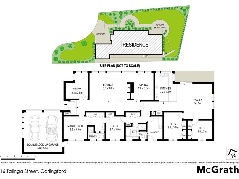 16 Talinga Street, Carlingford NSW 2118 Floorplan