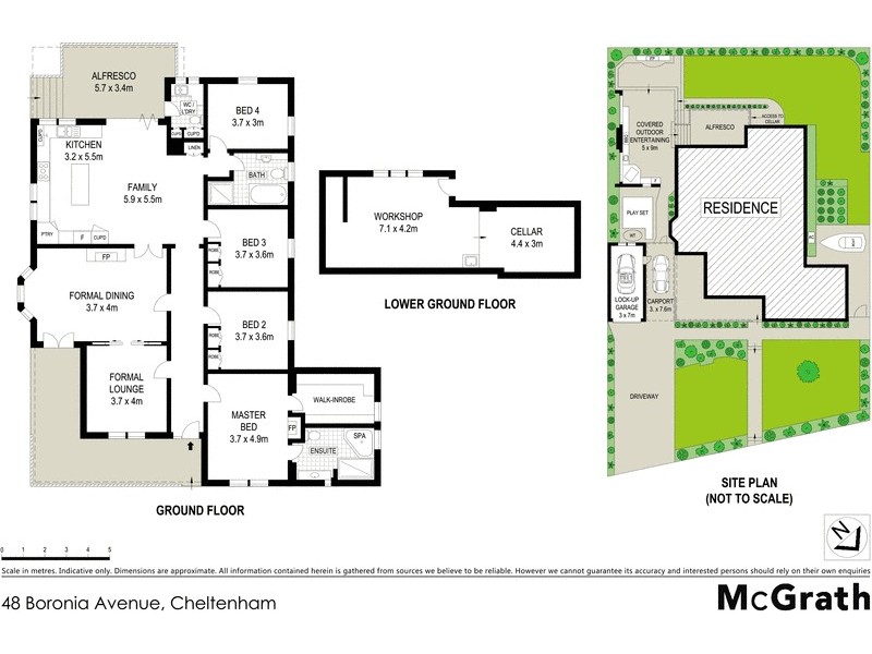 48 Boronia Avenue, Cheltenham NSW 2119 Floorplan
