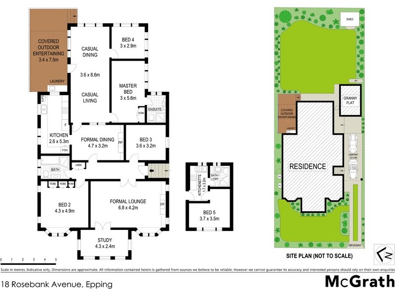 18 Rosebank Avenue, Epping NSW 2121 Floorplan