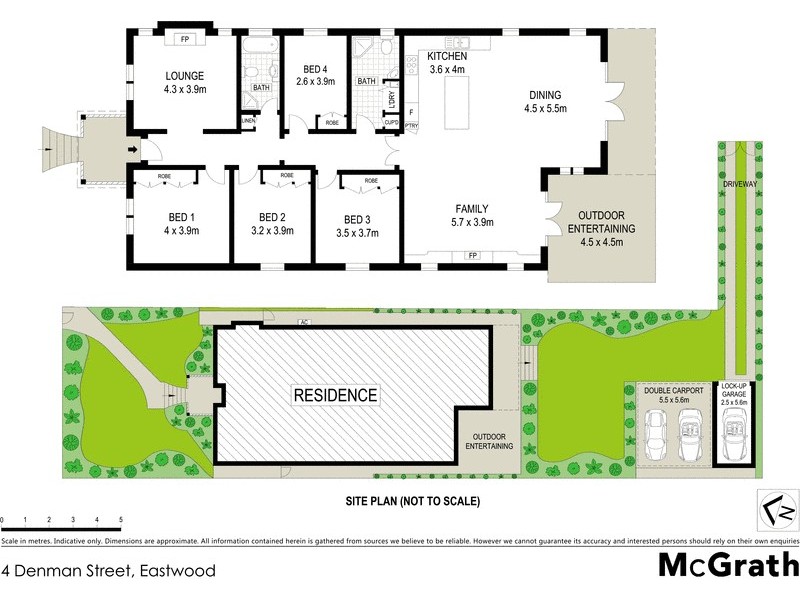 4 Denman Street, Eastwood NSW 2122 Floorplan