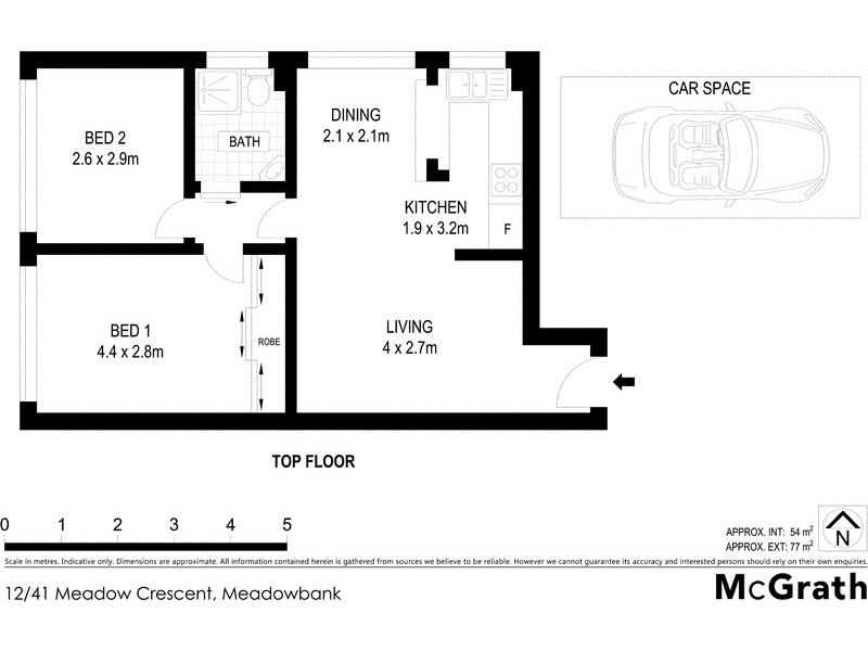 12/41 Meadow Crescent, Meadowbank NSW 2114 Floorplan