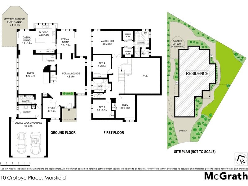10 Crotoye Place, Marsfield NSW 2122 Floorplan