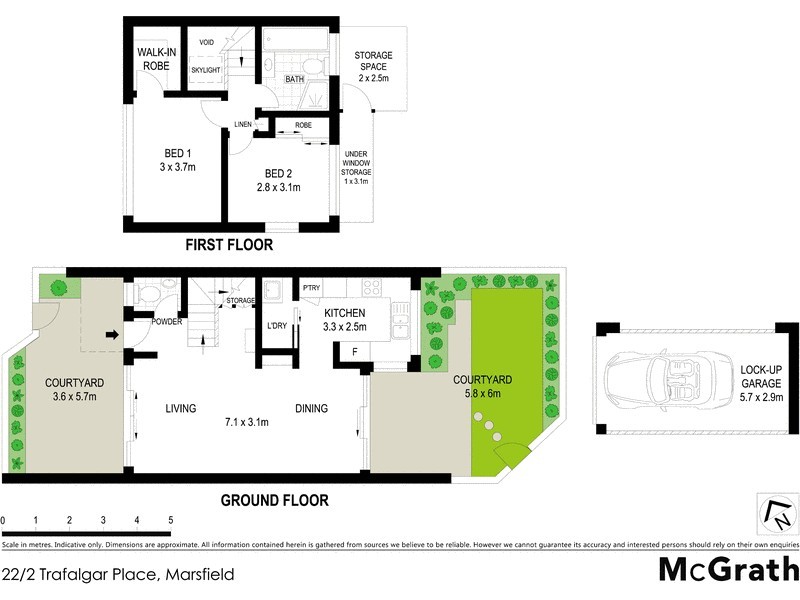 22/2 Trafalgar Place, Marsfield NSW 2122 Floorplan