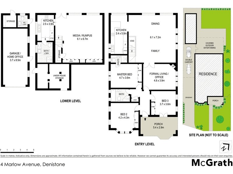 4 Marlow Avenue, Denistone NSW 2114 Floorplan