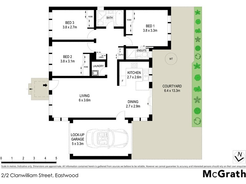 2/2 Clanwilliam Street, Eastwood NSW 2122 Floorplan