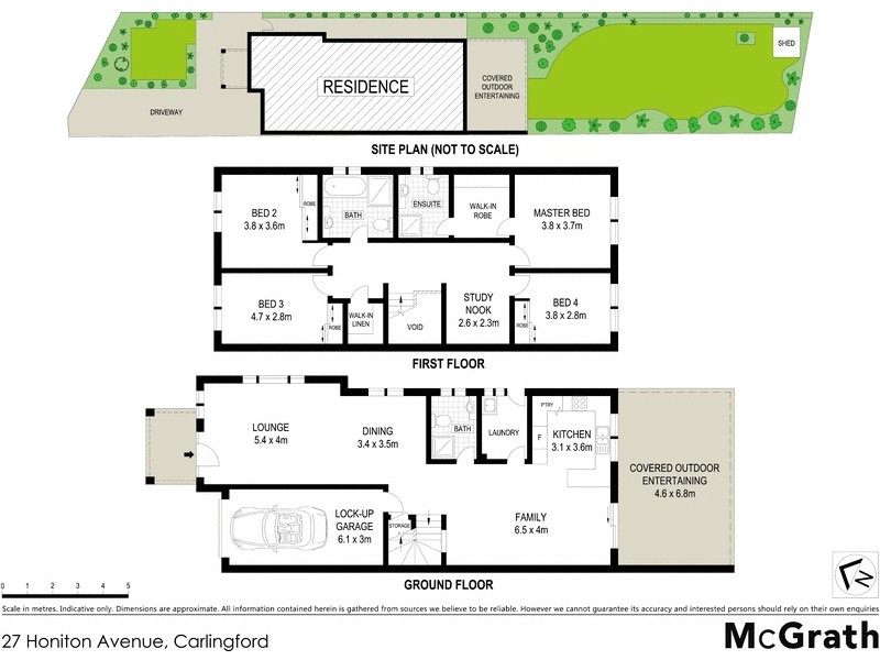 27 Honiton Avenue, Carlingford NSW 2118 Floorplan
