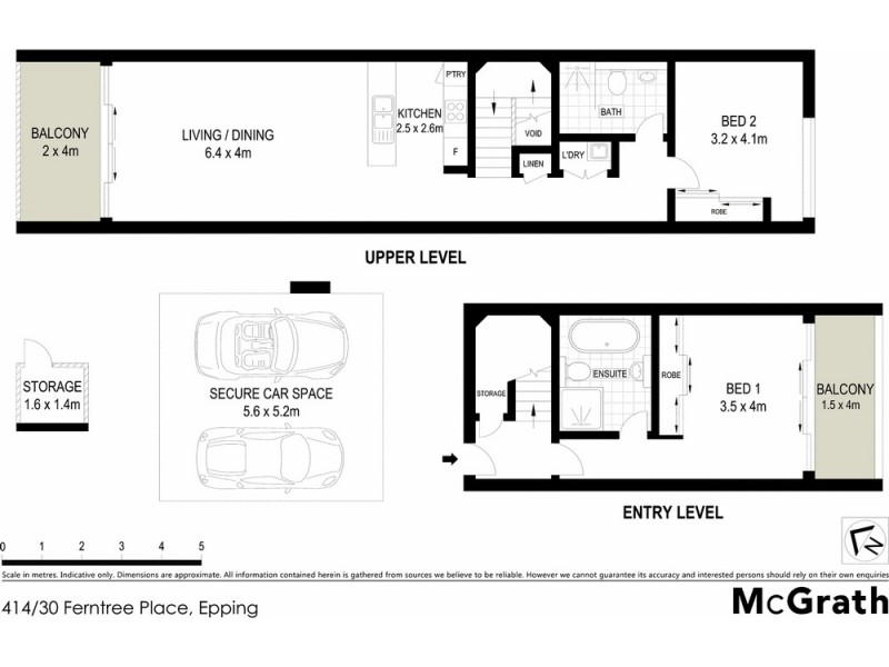 414/30 Ferntree Place, Epping NSW 2121 Floorplan