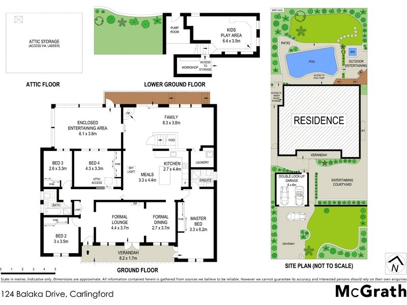 124 Balaka Drive, Carlingford NSW 2118 Floorplan