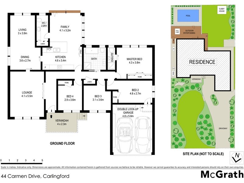 44 Carmen Drive, Carlingford NSW 2118 Floorplan