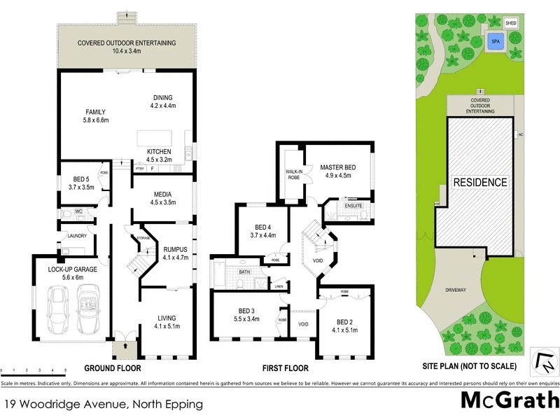 19 Woodridge Avenue, North Epping NSW 2121 Floorplan