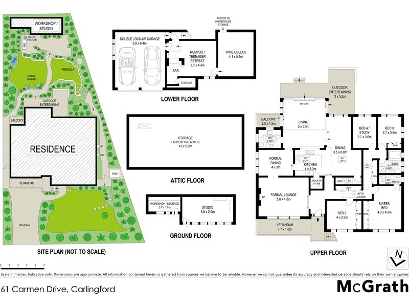 61 Carmen Drive, Carlingford NSW 2118 Floorplan