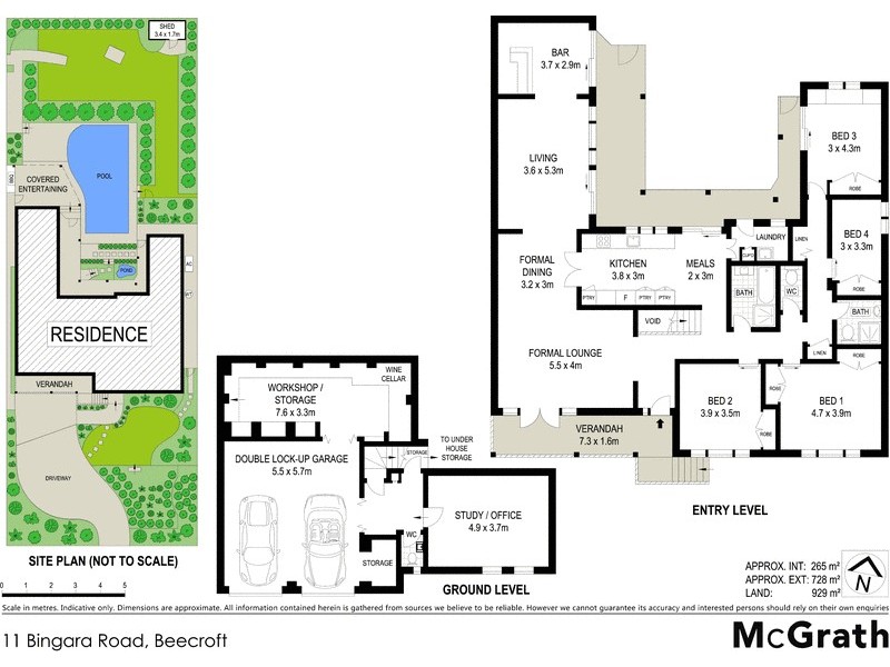 11 Bingara Road, Beecroft NSW 2119 Floorplan