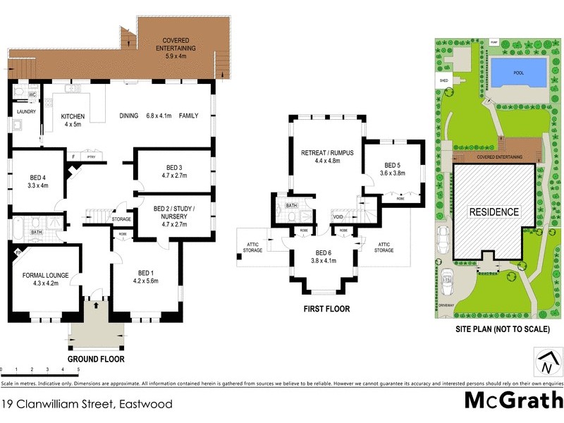 19 Clanwilliam Street, Eastwood NSW 2122 Floorplan