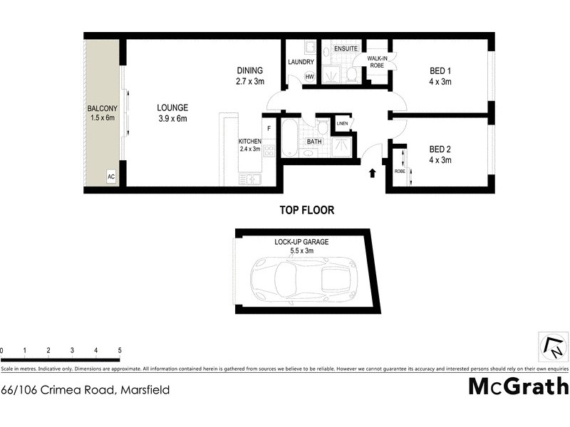 66/106 Crimea Road, Marsfield NSW 2122 Floorplan