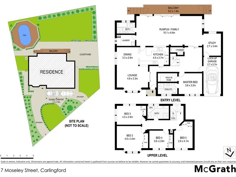 7 Moseley Street, Carlingford NSW 2118 Floorplan