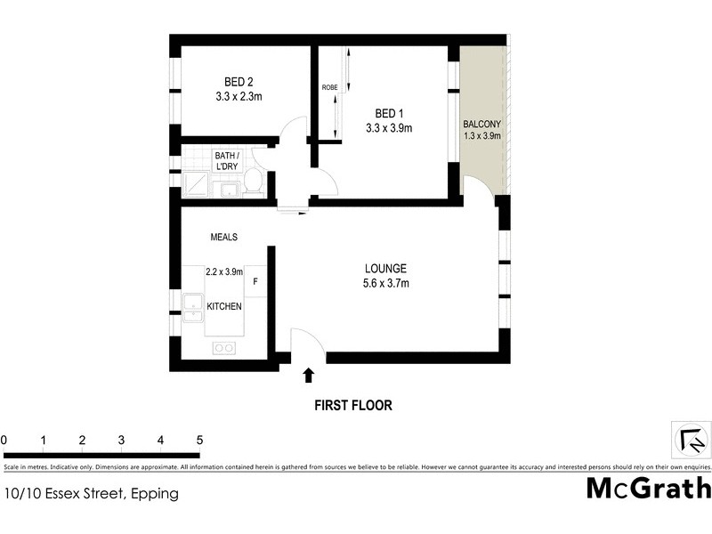 10/10 Essex Street, Epping NSW 2121 Floorplan
