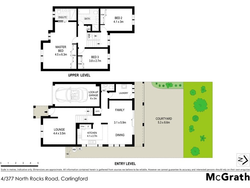 4/377 North Rocks Road, Carlingford NSW 2118 Floorplan