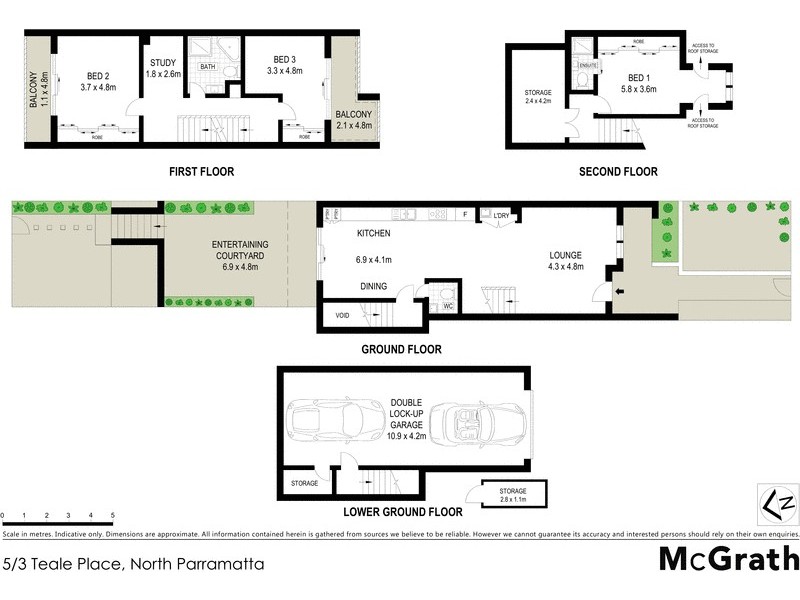 5/3 Teale Place, North Parramatta NSW 2151 Floorplan