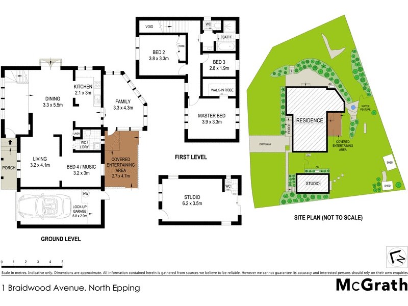 1 Braidwood Avenue, North Epping NSW 2121 Floorplan