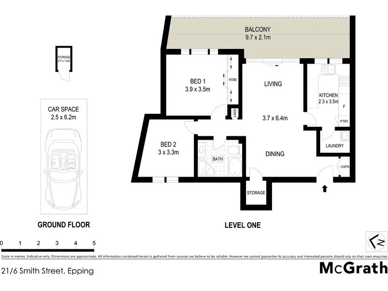 21/6 Smith Street, Epping NSW 2121 Floorplan