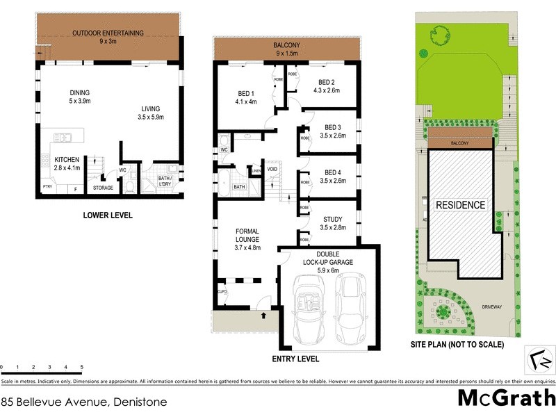 85 Bellevue Avenue, Denistone NSW 2114 Floorplan