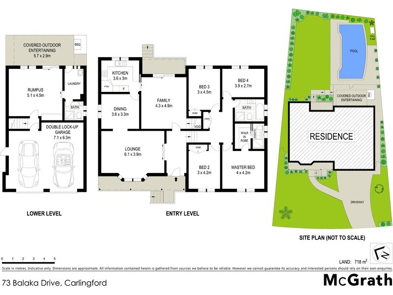73 Balaka Drive, Carlingford NSW 2118 Floorplan