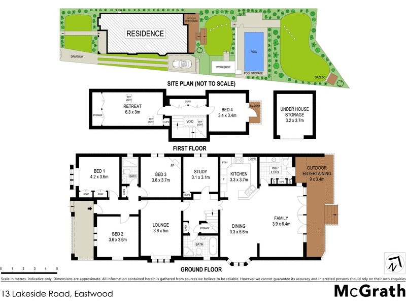 13 Lakeside Road, Eastwood NSW 2122 Floorplan